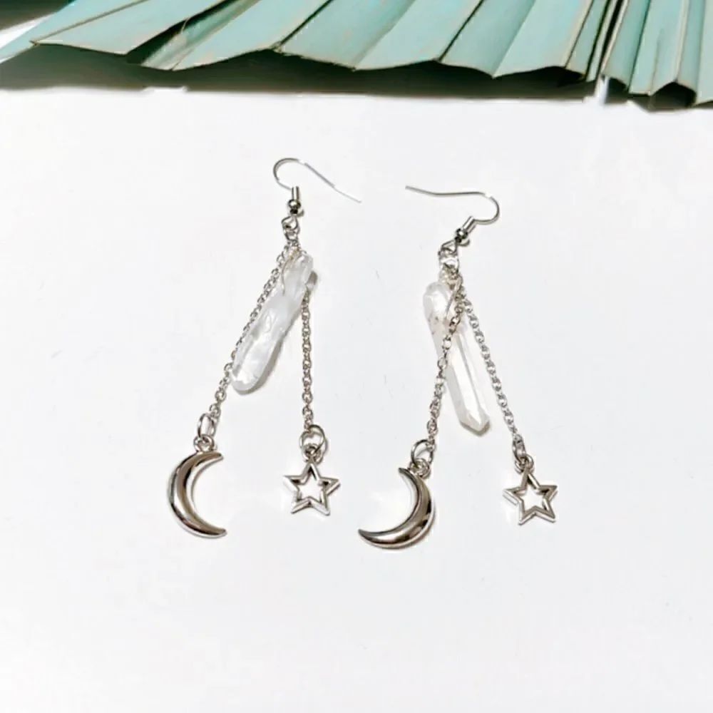 crystal drop earrings  S73